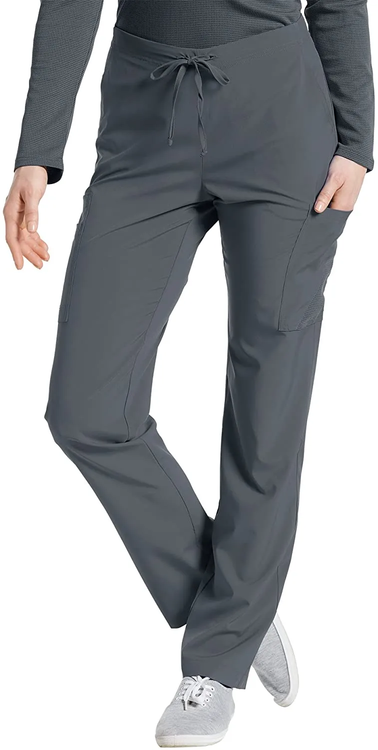 373 - Drawstring Cargo Scrub Pant