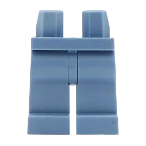 Blue Grey Legs - LEGO Minifigure Legs