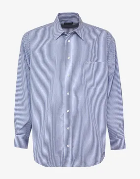 Blue Stripe Big Fit Shirt -