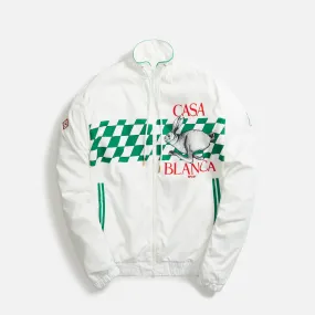 Casablanca Casa Sport Tracksuit Top - White