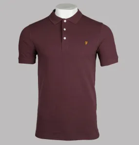 Farah Blanes Polo Shirt Farah Red