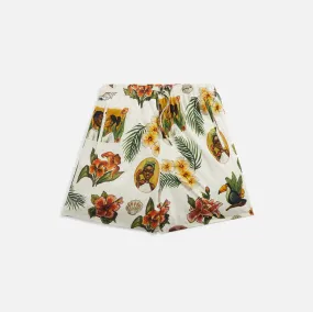 Filling Pieces Resort Short - Parrot Print