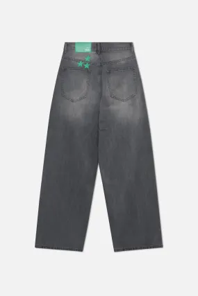 Jumbo Pants Washed Grey