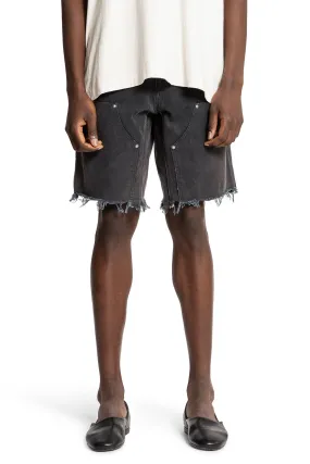 MAISON MARGIELA MAN BLACK SHORTS & SKIRTS