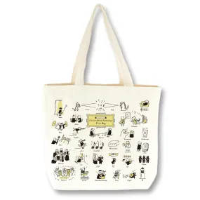 Musical Terminology Cats Tote Bag