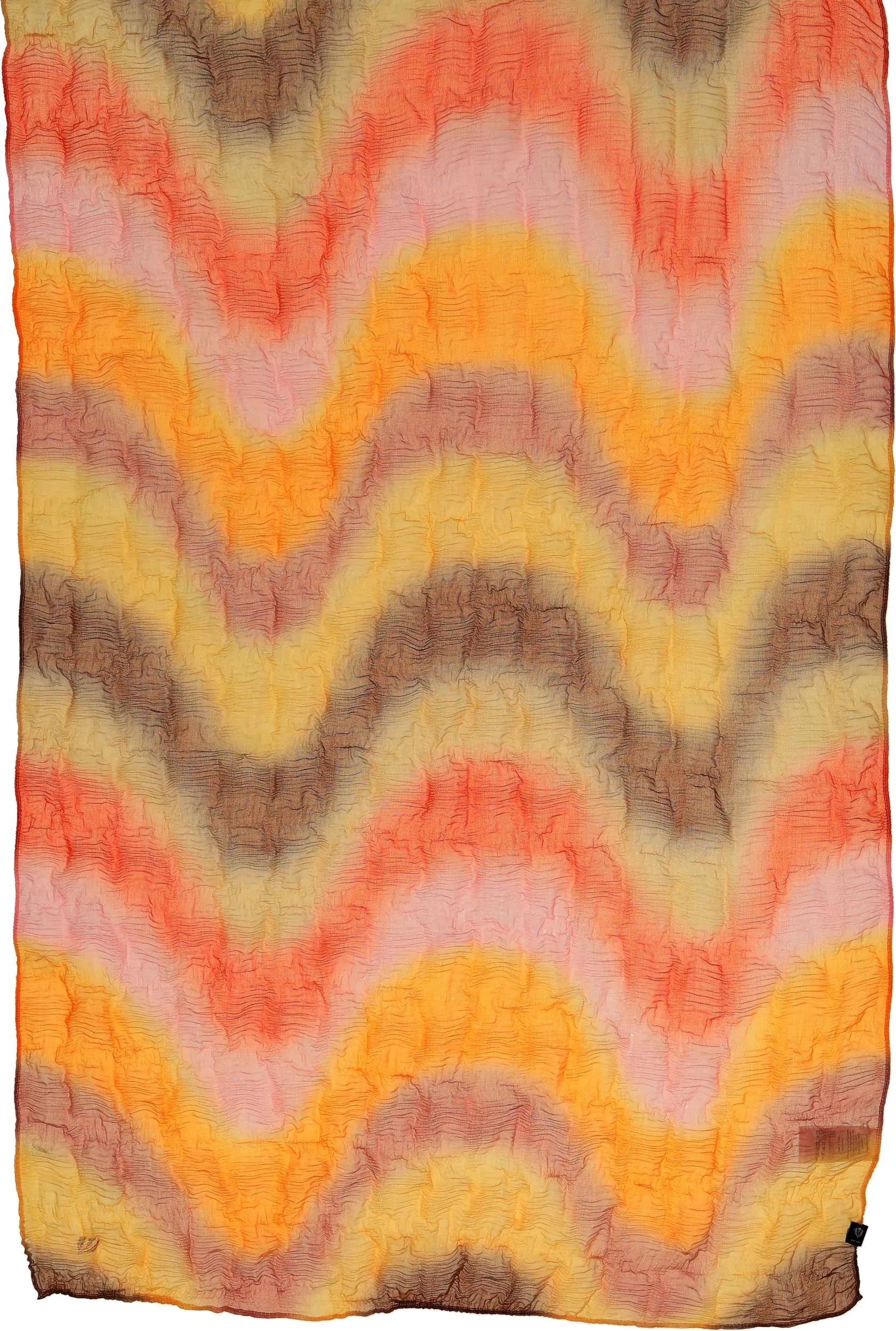 Sustainability Edition Misty Colour Plissé Scarf