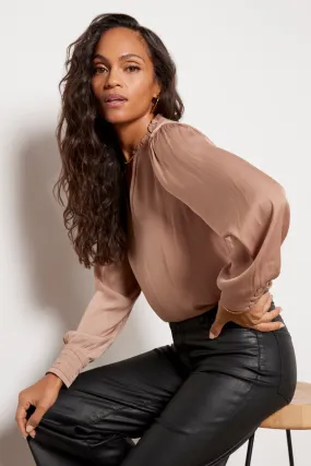 Tally Satin Blouse