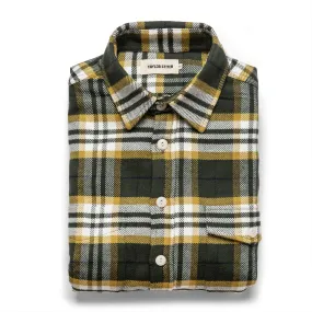 The Crater Shirt in Green Plaid